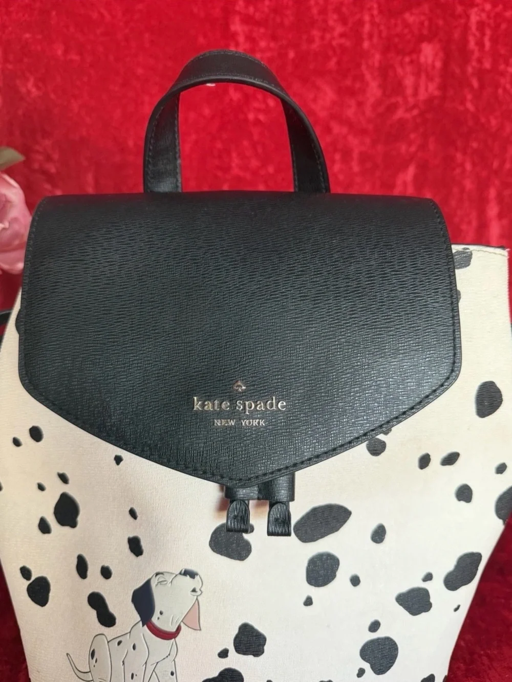 Kate Spade 101 Dalmatians mini backpack